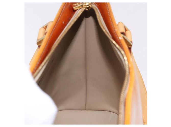 LOUIS VUITTON Borsa Monogram Vernis Houston Beige M91004 LV Auth 191517 - vista 21
