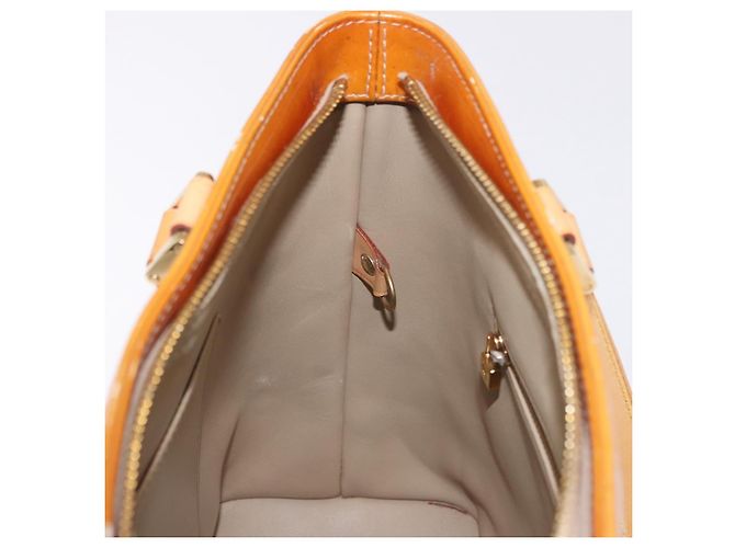 LOUIS VUITTON Borsa Monogram Vernis Houston Beige M91004 LV Auth 191517 - vista 22