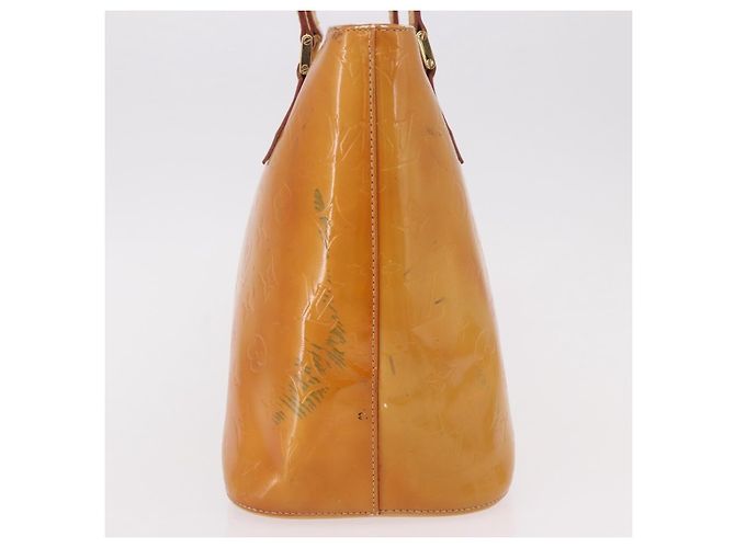 LOUIS VUITTON Borsa Monogram Vernis Houston Beige M91004 LV Auth 191517 - vista 4