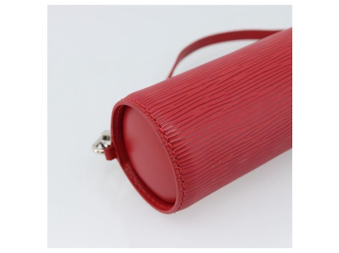 LOUIS VUITTON Epi Soufflot Pouch Accessory Pouch Vermelho LV Auth 189594 - vista 17