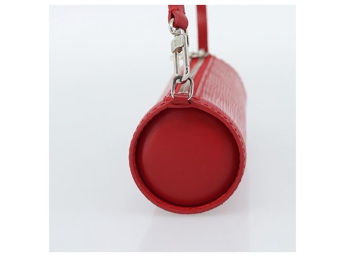 LOUIS VUITTON Epi Soufflot Pouch Accessory Pouch Vermelho LV Auth 189594 - vista 4