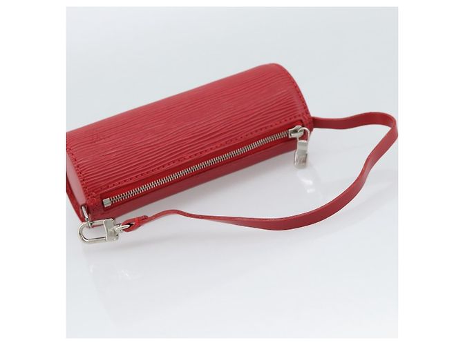 LOUIS VUITTON Epi Soufflot Pouch Accessory Pouch Vermelho LV Auth 189594 - vista 7