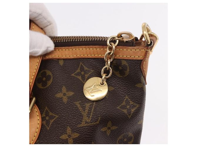 Borsa Tote LOUIS VUITTON Monogram Palermo PM M40145 LV Auth ka5171A Monogramma - vista 10