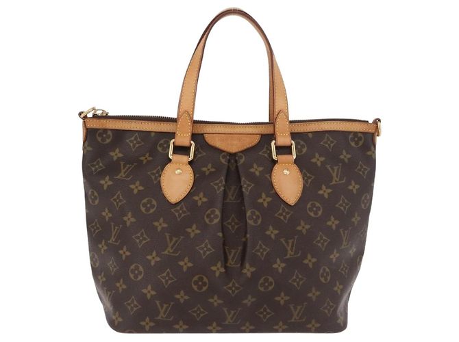 Borsa Tote LOUIS VUITTON Monogram Palermo PM M40145 LV Auth ka5171A Monogramma - vista 13