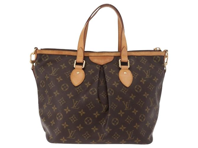 Borsa Tote LOUIS VUITTON Monogram Palermo PM M40145 LV Auth ka5171A Monogramma - vista 2