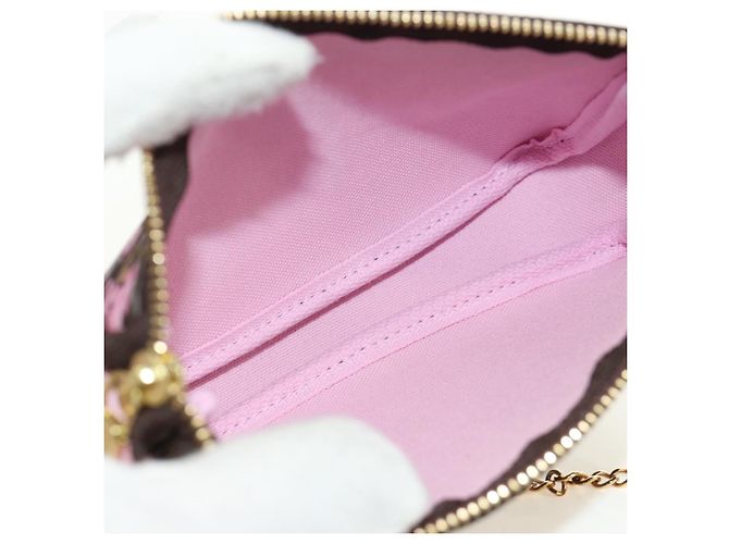 LOUIS VUITTON Monogram Vivienne Mini Pochette Accessoires M45905 Auth 190028SM Monograma - vista 10