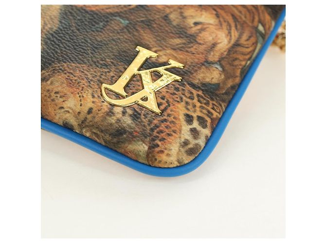 LOUIS VUITTON Monogram Celty Pochette Plat Pouch Rubens M64617 LV Auth 190039SM Multicolor - vista 18