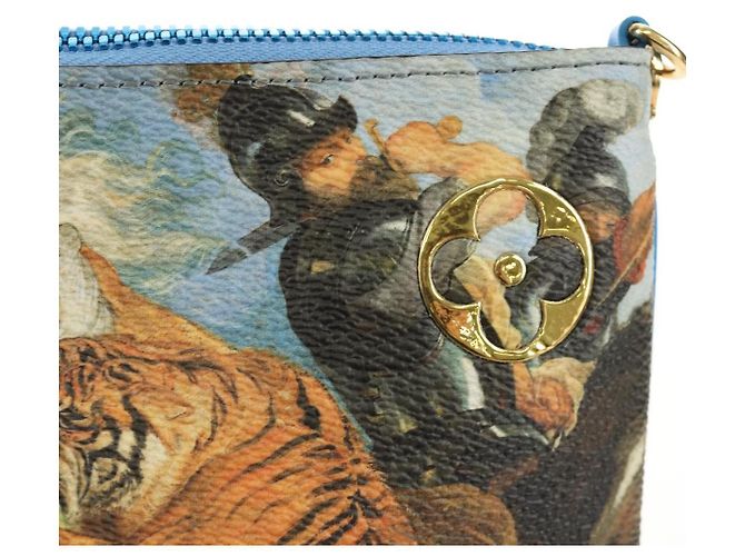 LOUIS VUITTON Monogram Celty Pochette Plat Pouch Rubens M64617 LV Auth 190039SM Multicolor - vista 20