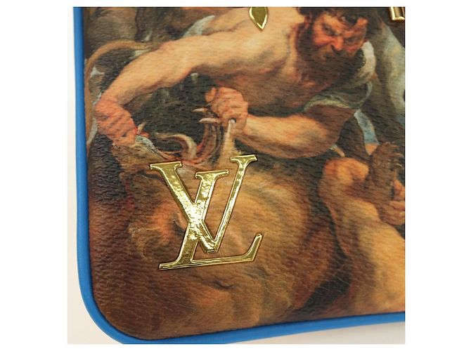 LOUIS VUITTON Monogram Celty Pochette Plat Pouch Rubens M64617 LV Auth 190039SM Multicolor - vista 22