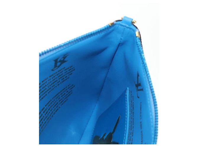 LOUIS VUITTON Monogram Celty Pochette Plat Pouch Rubens M64617 LV Auth 190039SM Multicolor - vista 24
