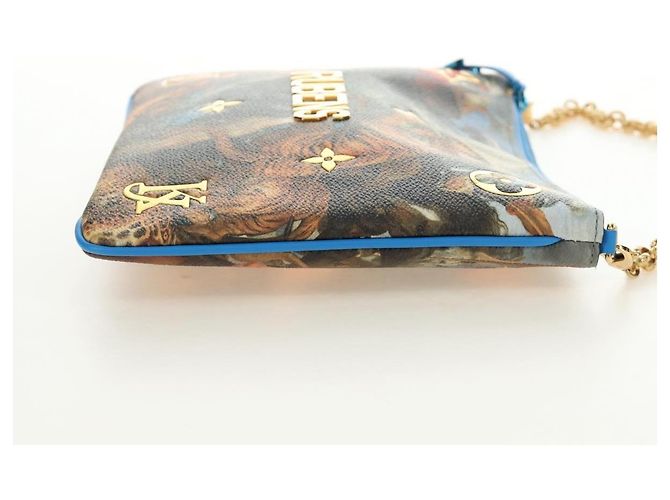 LOUIS VUITTON Monogram Celty Pochette Plat Pouch Rubens M64617 LV Auth 190039SM Multicolor - vista 4