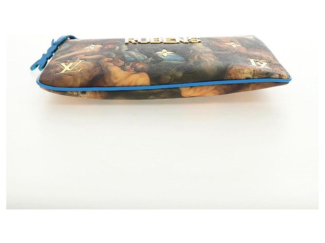 LOUIS VUITTON Monogram Celty Pochette Plat Pouch Rubens M64617 LV Auth 190039SM Multicolor - vista 5
