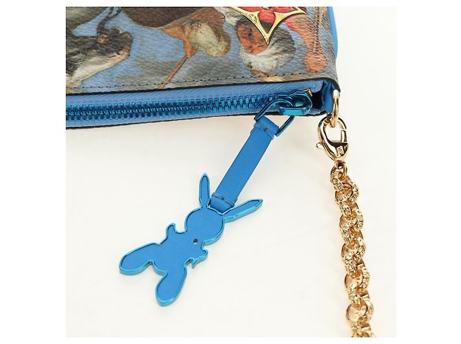 LOUIS VUITTON Monogram Celty Pochette Plat Pouch Rubens M64617 LV Auth 190039SM Multicolor - vista 9