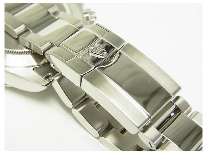ROLEX Daytona SS preto Ref.116520 série D Masculino Prata - vista 15
