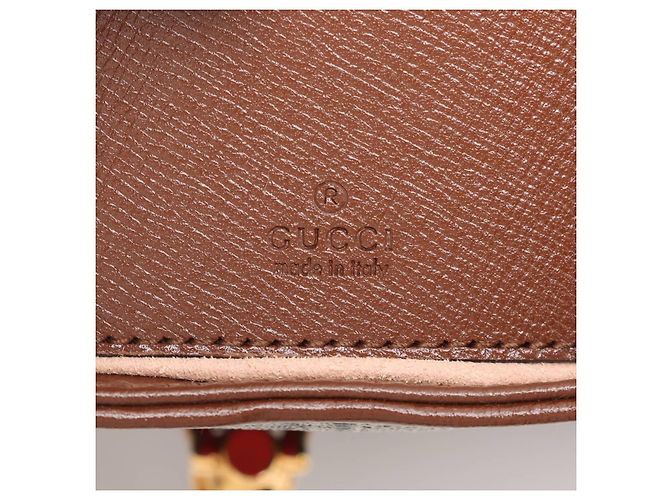 Gucci Jackie 1961 Mini Canvas 2-Ways Hobo Shoulder Bag GG Supreme Beige - vista 7