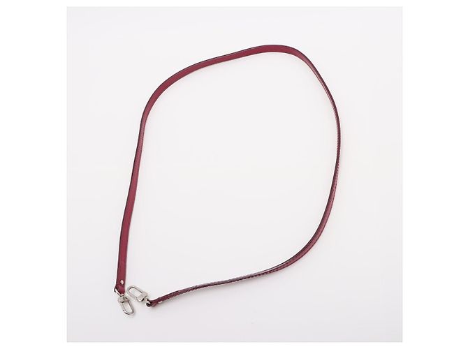 Louis Vuitton Borsa a mano Alma BB in pelle Epi Cherry Red Rosso - vista 7