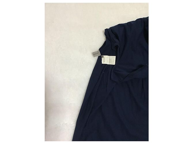 Yohji Yamamoto Etuikleid in Navy Blau Dunkelblau - Ansicht 4