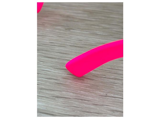 Gafas de Sol Louis Vuitton x Stephen Sprouse Graffiti Negro Rosa - vista 10