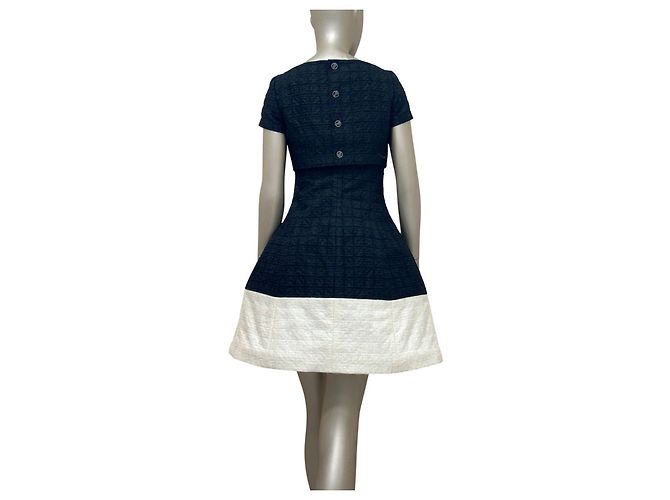 Chanel 10S Black & White Chic enges Kleid FR36 S Gebraucht - Ansicht 4