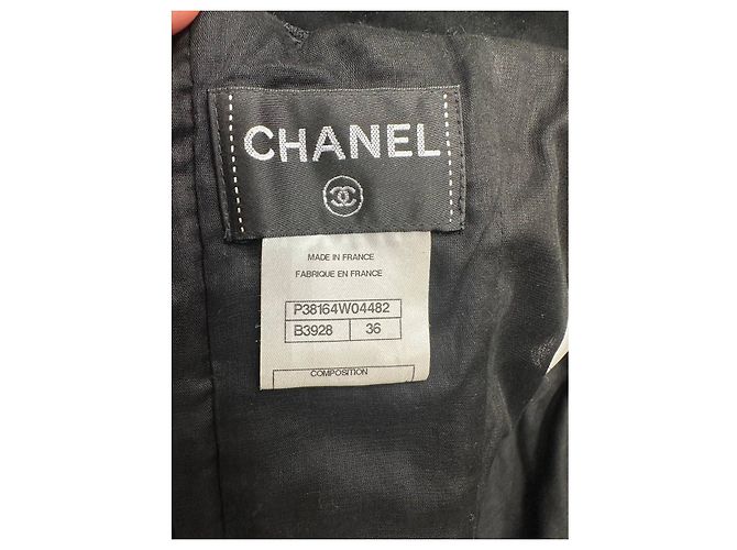 Chanel 10S Black & White Chic enges Kleid FR36 S Gebraucht - Ansicht 9