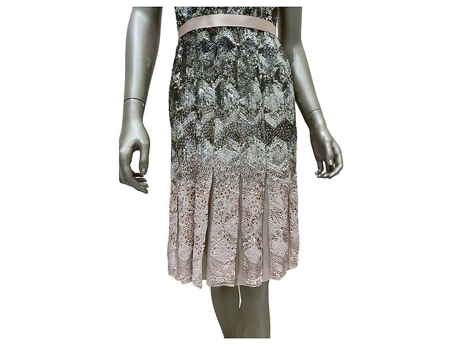 Oscar de la Renta Pre-Fall 2010 Runway Kleid - Größe 2 Gebraucht - Ansicht 4