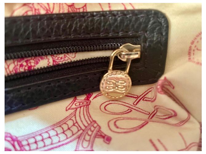 Lancel Borsa in pelle granulata nera Nero - vista 12
