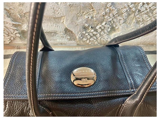 Lancel Borsa in pelle granulata nera Nero - vista 2