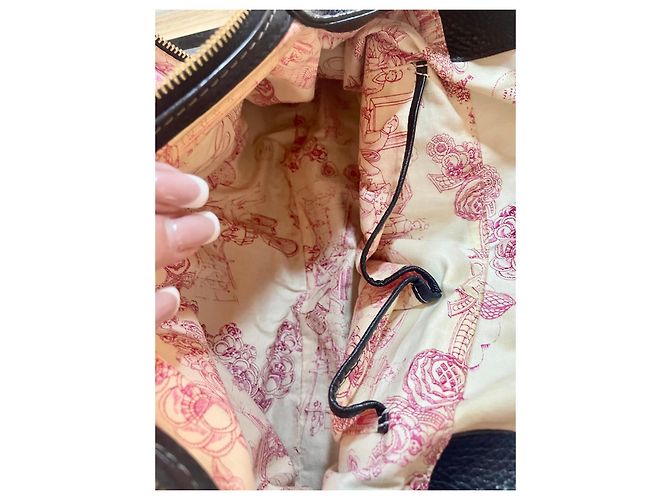 Lancel Borsa in pelle granulata nera Nero - vista 7