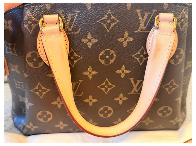 Borsa Louis Vuitton Rivoli PM Monogram Marrone - vista 5