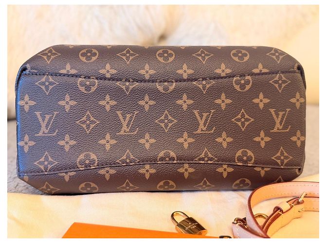 Borsa Louis Vuitton Rivoli PM Monogram Marrone - vista 9