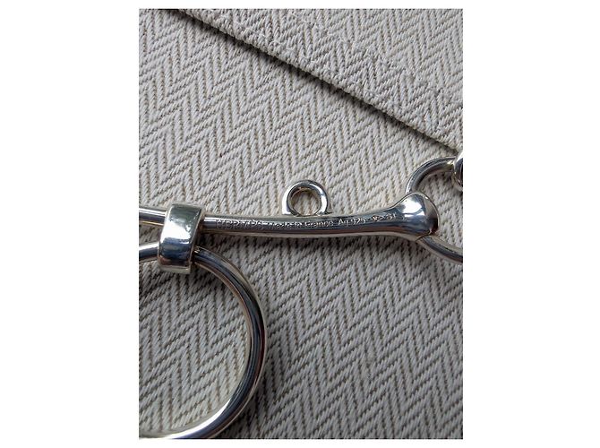 Collana Mors de Bride in argento Hermès - vista 13