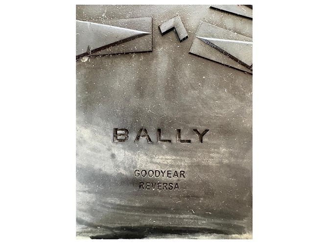 Bally Mocassini in pelle marrone Goodyear Reversa - vista 4