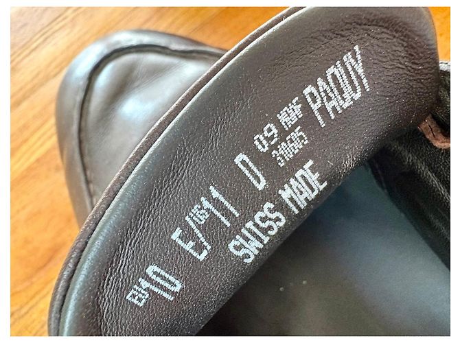 Bally Mocassini in pelle marrone Goodyear Reversa - vista 6