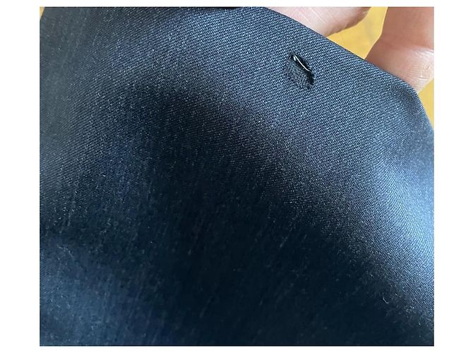 Completo con blazer doppiopetto classico e pantaloni a piega Emanuel Ungaro Blu scuro - vista 3