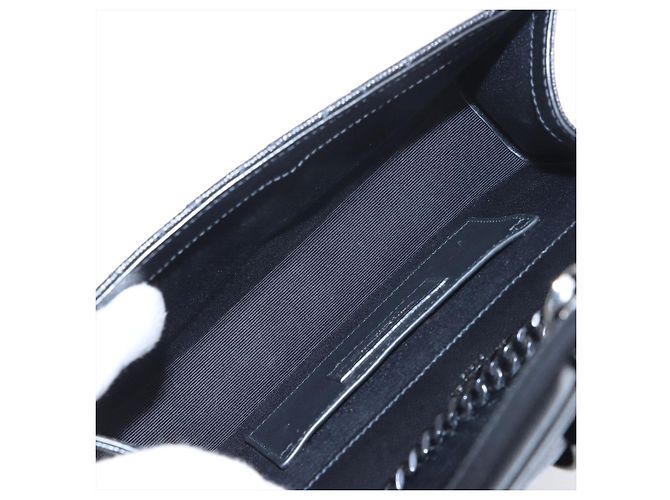 Saint Laurent Piccola borsa a tracolla in pelle nera trapuntata chevron
Modello Envelope Nero - vista 6