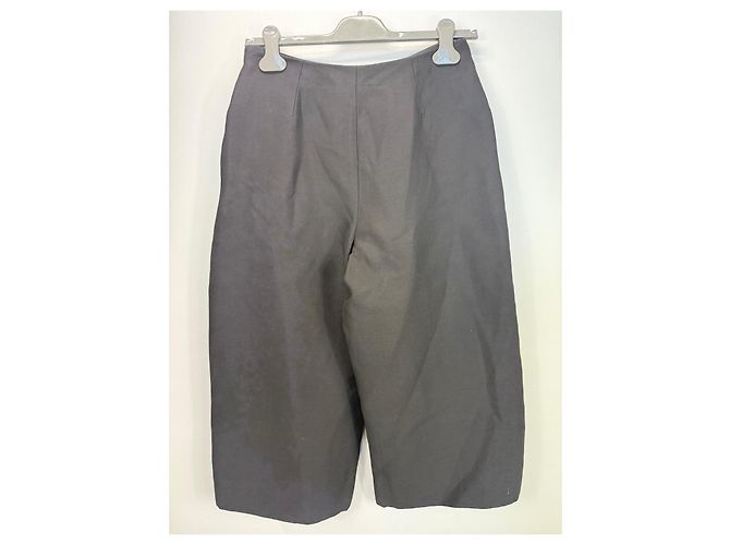 Bermudas Valentino em lã e seda pretas Preto - vista 2