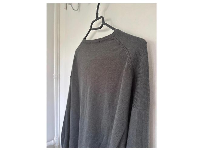 Lemaire Pull à Col Rond Gris - vue 5