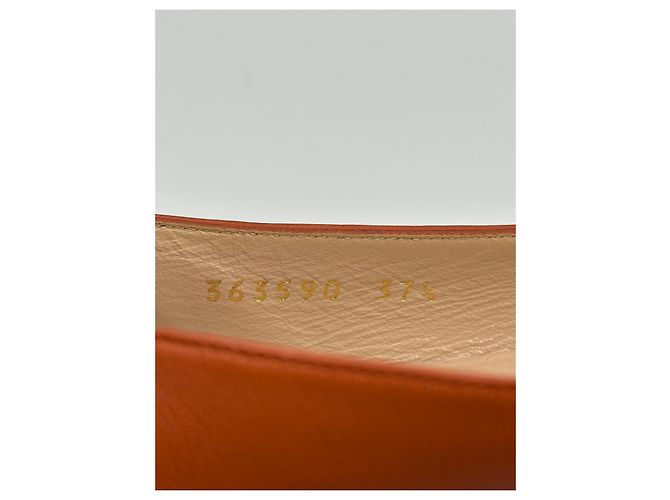 Bailarinas Gucci Interlocking G en piel marrón claro - vista 9