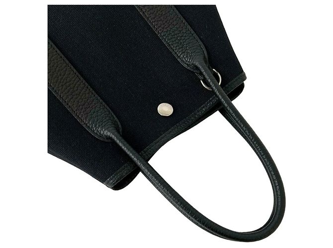 Hermès Borsa Hermes Garden File PM Negonda Leather Nero - vista 4