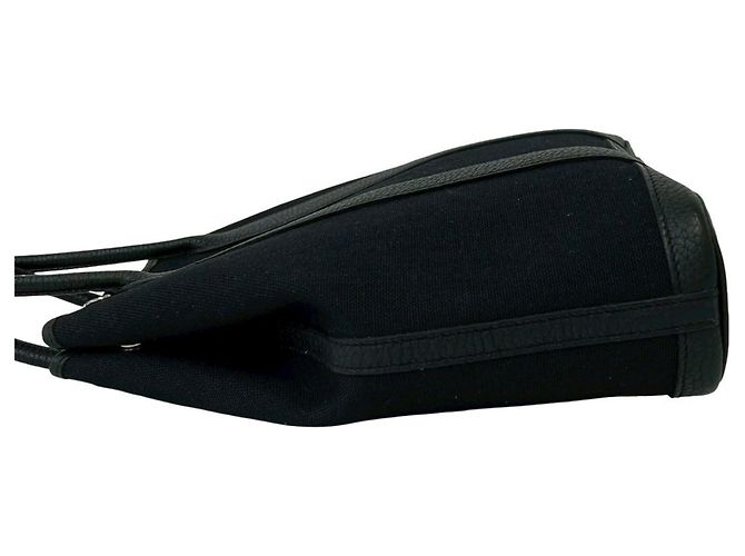 Hermès Borsa Hermes Garden File PM Negonda Leather Nero - vista 5
