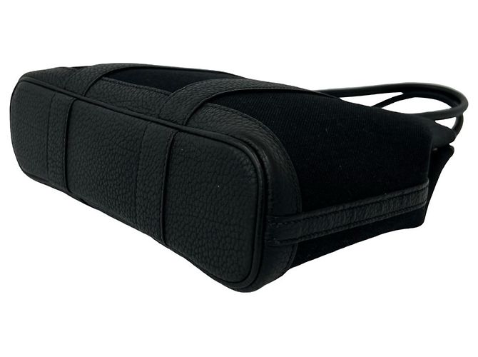 Hermès Borsa Hermes Garden File PM Negonda Leather Nero - vista 8