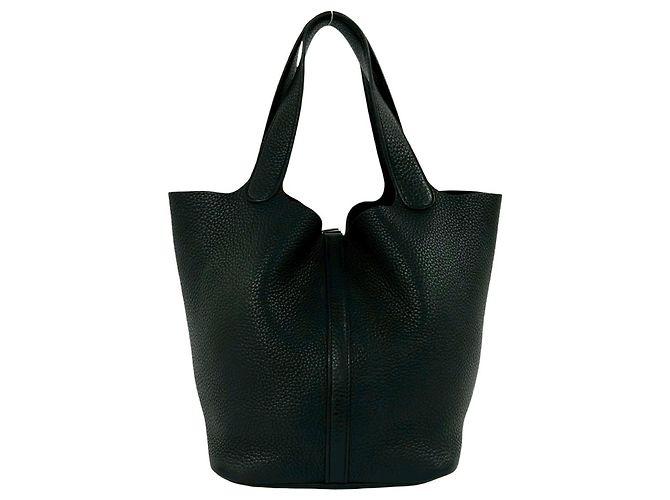 Hermès Borsa a mano HERMES Picotin Lock MM Tote Bag Nero - vista 3