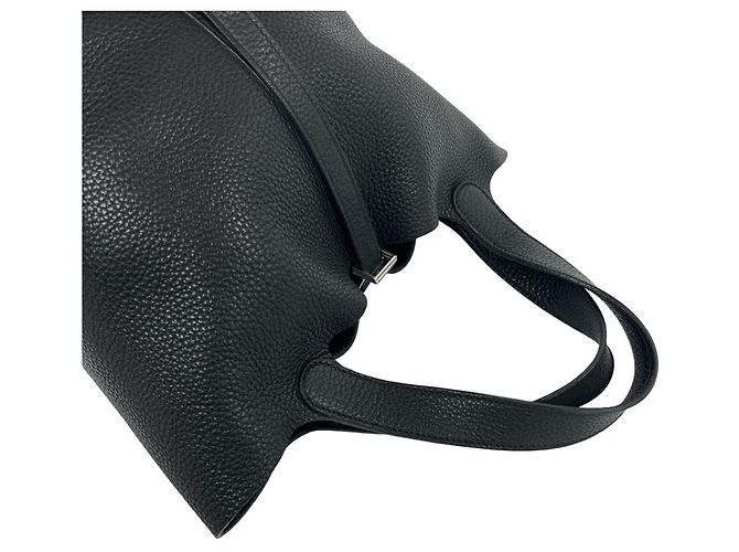 Hermès Borsa a mano HERMES Picotin Lock MM Tote Bag Nero - vista 4