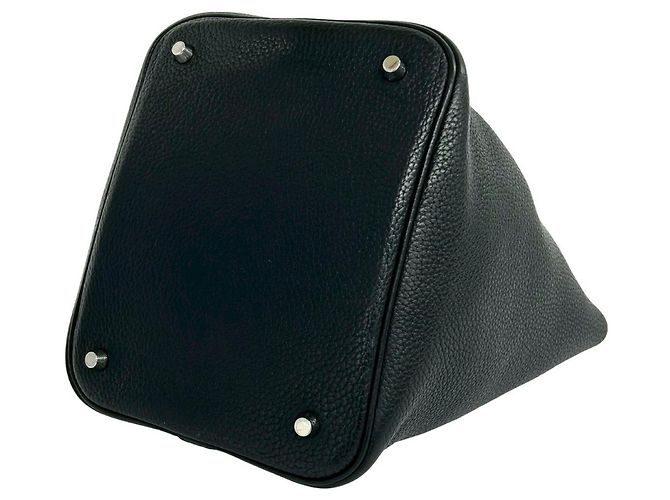 Hermès Borsa a mano HERMES Picotin Lock MM Tote Bag Nero - vista 8