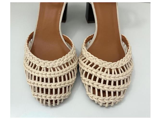 SéZane Babies Emmanuelle Tacchi Macramé Ecru Crudo - vista 3