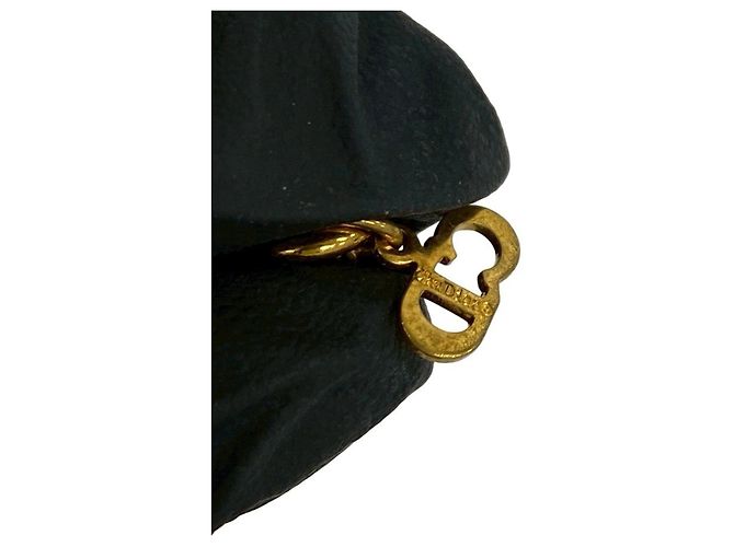 Collana Christian Dior Vintage Logo Motif D'oro - vista 3