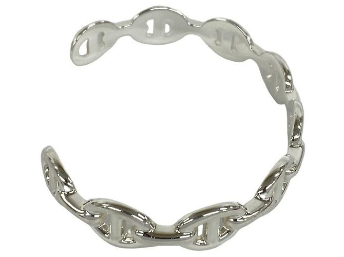 Hermès Hermes Enchainée Armreif Silber - Ansicht 5