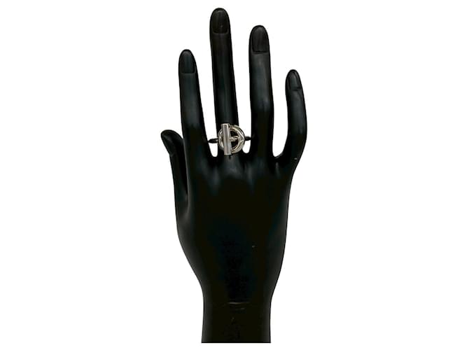 Ring Hermès Anillo Echappé Hermes Plata - vista 2
