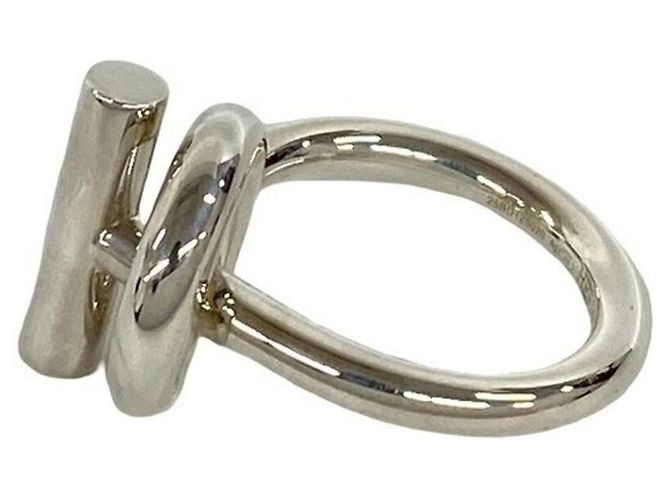 Ring Hermès Anillo Echappé Hermes Plata - vista 4