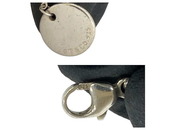 Bracciale con charm in argento Tiffany & Co. I LOVE YOU Tag - vista 2